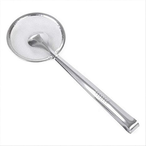 2 en 1 filtre cuillère avec clip barbecue filtre avec clip pot pince (1/5)