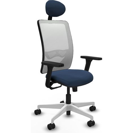 Chaise ergonomique piqueras y crespo Zulema noir accoudoirs réglables (1/2)