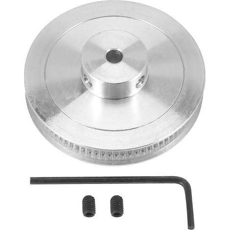 Poulie synchrone GT2 80T, alésage 5 mm, pour courroie de distribution Voron 2.4 (80 dents), largeur 6 mm. (1/5)