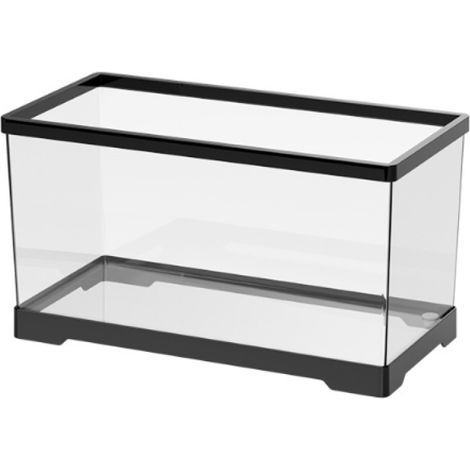 1 Terrarium für Schildkröten mit Tauchbereich, Futterschale, Deckel, rutschfester Oberfläche, für Reptilien und Amphibien (1/5)
