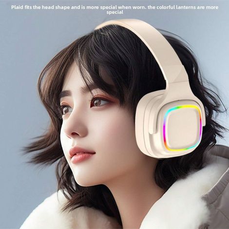 Casques de sport universels LED – sans fil, léger et forte basse, éclairage doux et agréable, économie d'énergie (1/4)