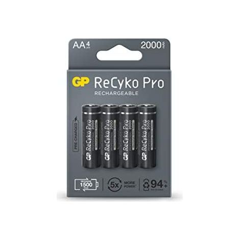 Batteria ricaricabile Pro LR6 AA 1,2V 2100/2000MAH 4UNDS (1/5)