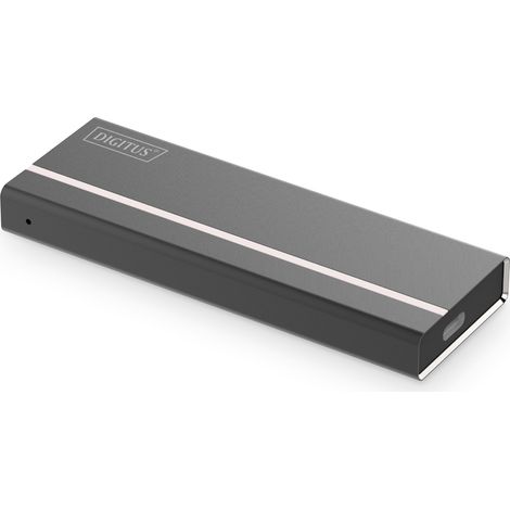 Digitus DA-71120 Boîtier pour disques durs M.2 M.2 2230, M.2 2242, M.2 2260, M.2 2280 USB-C®, M.2 PCIe NVMe (1/2)