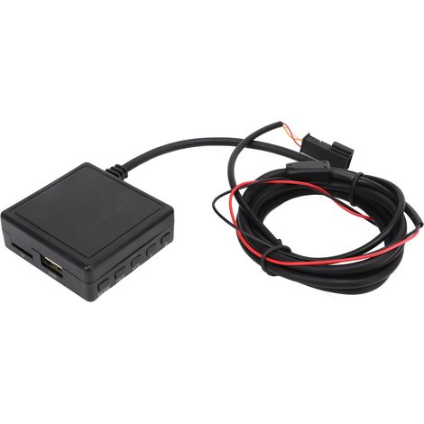 Adaptateur Bluetooth AUX IN avec amplificateur et filtre anti-bruit pour BMW E46, E39, E53, BM54 et BMW X5 (1/5)