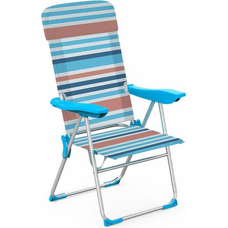 Marbueno Klappstuhl Multicolor Aluminium Textilène