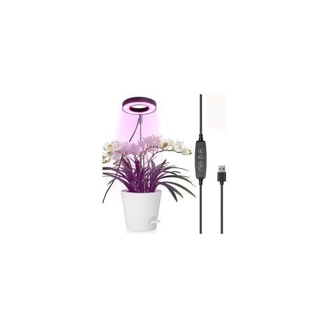 Lampe Plante Lampe Horticole Rouge, bleu et blanc, Lampe de croissance LED for plantes 45 W 256 LED Lampe de croissance hydroponique à spectre complet Plantes Phyto Veg Flower Panneau ultra fin