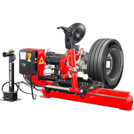 Mw Tools – Démonte-pneus hydraulique poids lourds 14-26" – 2 vitesses – Charge max 500 kg – Tension 3x400V – BT750HP (1/5)