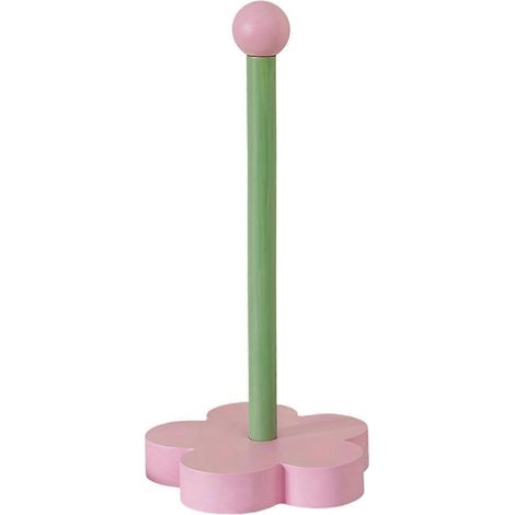 Bois porte essuie tout roll porte essuie tout bathroom mouchoir vertical stand papier serviette rangement support (1/5)