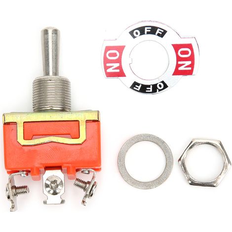 Interrupteur À Bascule Mini 3 Positions On-Off-On 3 Broches 15A 250V Pour Circuit Électrique Lot De 1 (1/5)