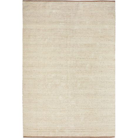 SKLUM Teppich aus Jute und Stoff Kalina 300 x 200 cm