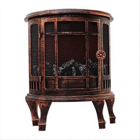 Mini cheminée LED, lanterne décorative vintage, décoration d'automne (1/5)