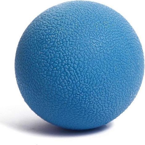Lot de 3 balles en gel bleu pour exercices des mains, des doigts et des avant-bras, extra douces et résistantes.