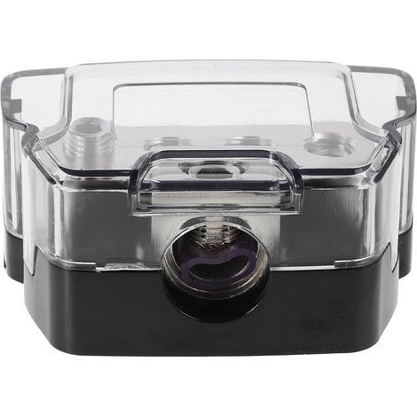 Bloc de Distribution Audio à 4 Voies Répartiteur Adaptateur de Mise la Terre pour Voitures en Alliage de Zinc et Plastique Élimine Le Bruit pour Systèmes Audio de Voiture (1/5)