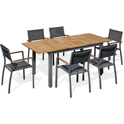 ORSINO - Garten-Essgruppe für 6 Personen - Akazie - REMARQUABLE