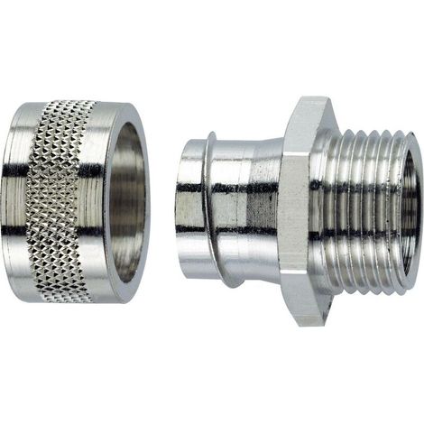 55502001 SILVYN® LGF-2-M 16X1.5/1 Raccord de tuyau argent M16 10.20 mm droit 1 pc(s) S54744