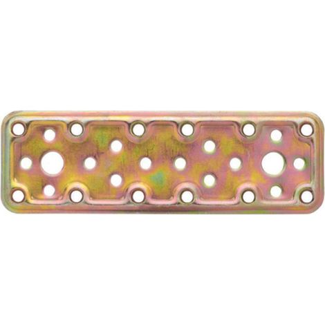 Piastra di Giunzione Dritta Larghezza 40 mm ART.745 200 MMX40 25 Pezzi