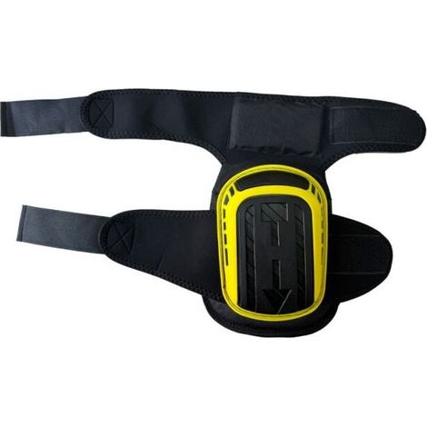 Professional Yellow + Black Knee Pads, High Strength Foam Padded Knee Pads for Work, Gardening and Construction (1/4)