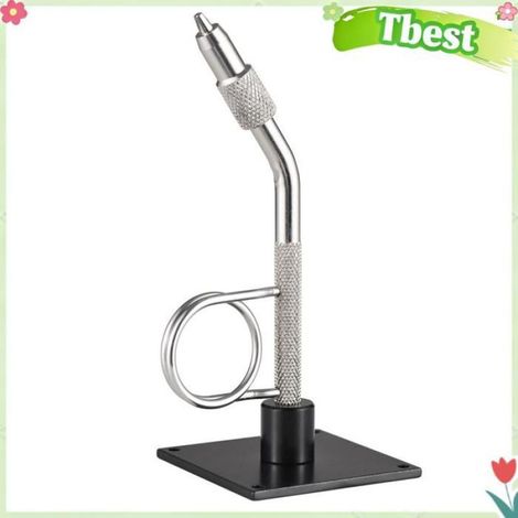 Tbest Étau de de mouches Outil D'attache de Mouches, étau en Métal Professionnel pour la Fabrication de Mouches de sport pack Noir (1/5)