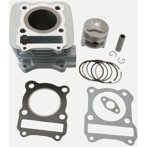 Kit cylindre moto compatible avec Suzuki GS125 DF125 DR125 GN125, pistons de cylindre 57 mm (1/3)