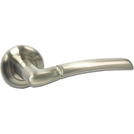 AYR MANILLA ROSETA ALUMINIO 52 Ø SATIN/BRILLO JUEGO=A8803