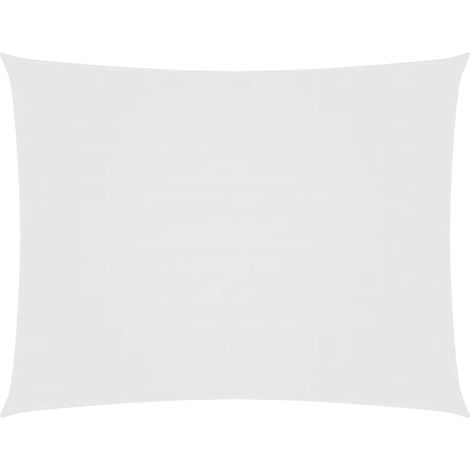 Maison Exclusive - Voile de parasol tissu oxford rectangulaire 2x3 m blanc (1/5)