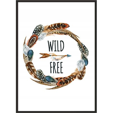 Bild Poster im Rahmen 53x73 cm Wild P1001 (1/4)