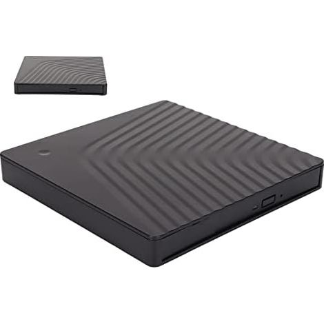 Lecteur DVD Externe, Boîtier de Lecteur DVD Externe Détachable USB3.0/USB2.0 5 Gbit/s Boîtier de Lecteur Optique pour Ordinateur Portable pour Lecteur DVD RW SATA 12,7 Mm/9,5 Mm (1/5)