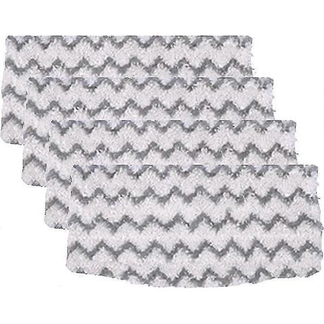 Lot de 4 lingettes de rechange AURA pour balai vapeur Shark S1000 UK et balai vapeur de poche S1000 (1/3)