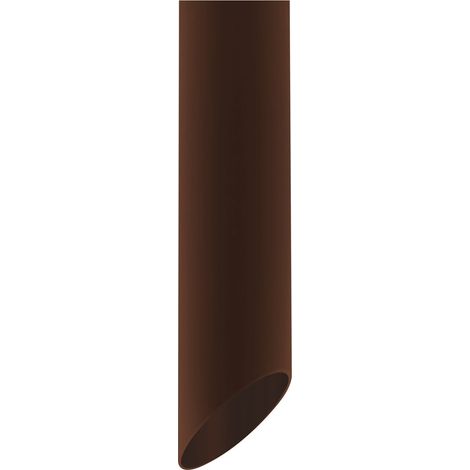 LUMICOM  ROND COUPÈ Plafoniera, 1x GU10, max 33W, metallo, marrone corten, D.6cm x H30cm