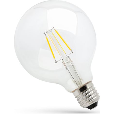 Ampoule LED globe 8W E27 COG, 4000K (1/2)