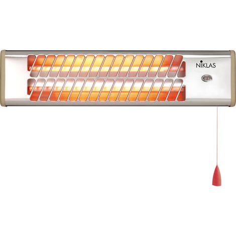 Stufa Al Quarzo Da Muro 1200W
