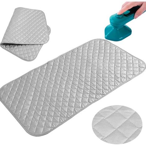 Tapis de repassage portable - Tapis de repassage pliable - Convient pour machine à laver/sèche-linge/bureau/plan de travail/petite table à repasser - Usage domestique (1/5)