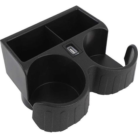 Porte-gobelet de voiture avec port USB FYE727069 pour Nissan - Noir (1/5)