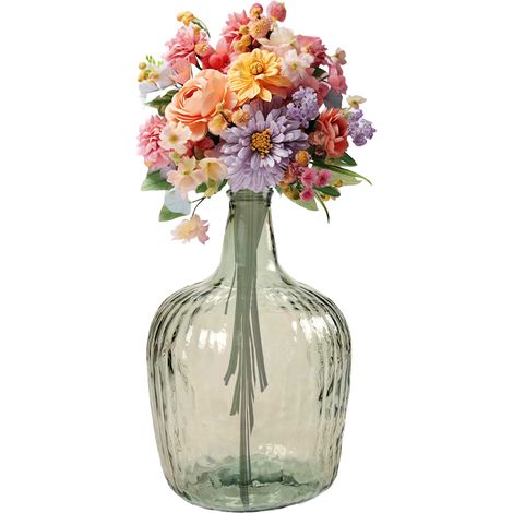 MAURY'S VASO BOTTIGLIA IN VETRO DA 8 LT COLOR CHAMPAGNE 23X36 CM (1/4)