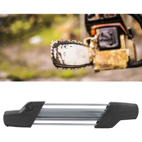 Affûteur de chaîne 2 en 1 pour tronçonneuse STIHL 5605 750 4303, lime 5.2mm compatible chaînes 3/8" P et 0.325