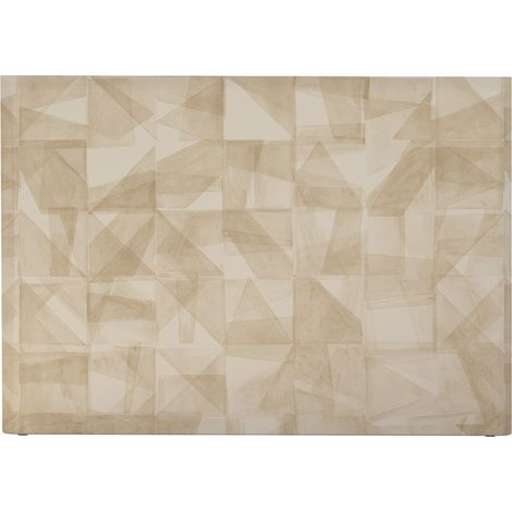 BELLECOUR LITERIE Tête de lit déhoussable MONA 180x110 cm Coloris Beige (1/5)