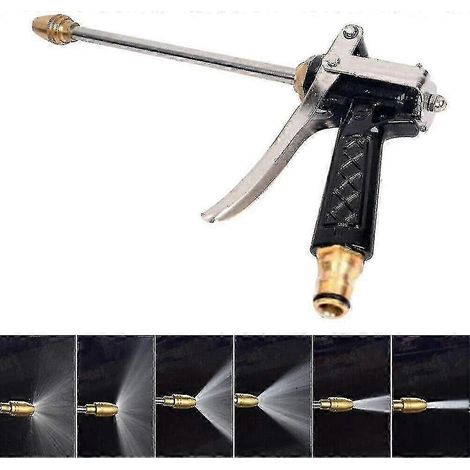 Pressure En Hose Gun Metal Nozzle Wash Gun 360 Rotating 2025 (1/3)