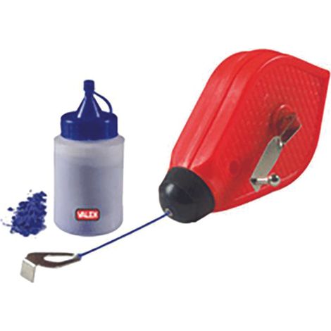 Tracciatore a filo VALEX 1961097 ricaricabile con 50 g di polvere blu - lunghezza filo 30 m (1/5)