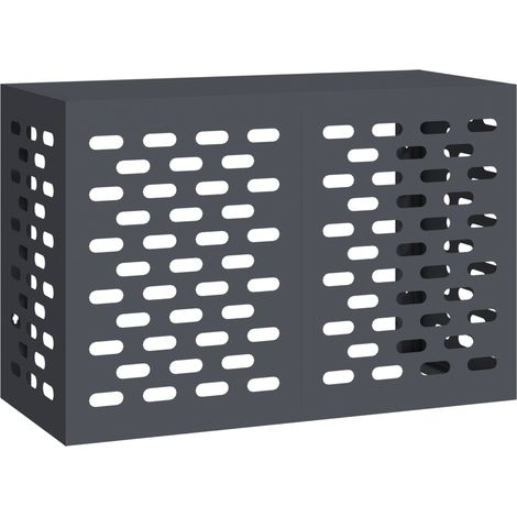 Funda para Aire Acondicionado Gris antracita 90 x 40 x 60 cm vidaXL