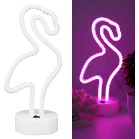 Neon-LED-Nachtlicht, Partyzubehör, Zimmerdekoration, Kindergeschenk, USB-/Batteriebetrieb (1/5)