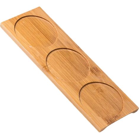 Support de rangement pour pots de fleurs en bois et distributeur durable (1/5)