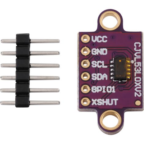 Module de mesure de distance laser à temps de vol (ToF) GY-VL53L0XV2, interface I2C/IIC