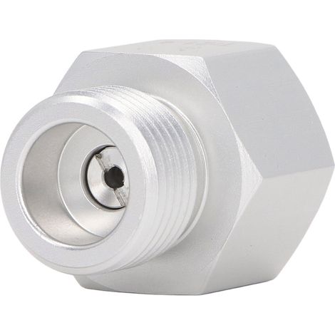 Adaptador de recarga de cartuchos de CO2 TR21-4 a CGA320, conector de aleación de aluminio (1/5)