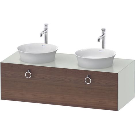 Duravit White Tulip, Waschtischunterbau wandhängend, Breite 1300 (1/2)