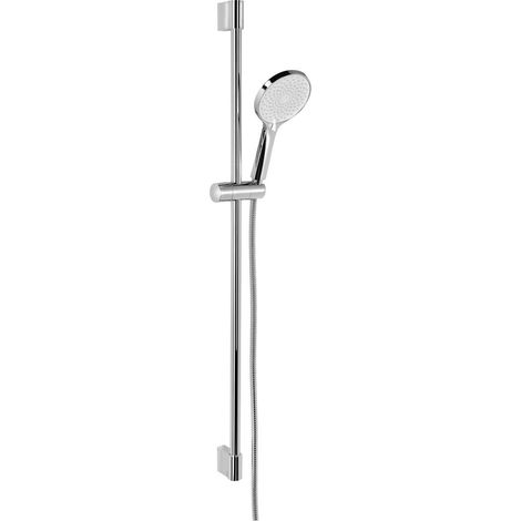 Sapho Amy - Set pommeau de douche, barre et flexible, 25 jets, chrome 1202-20 (1/3)