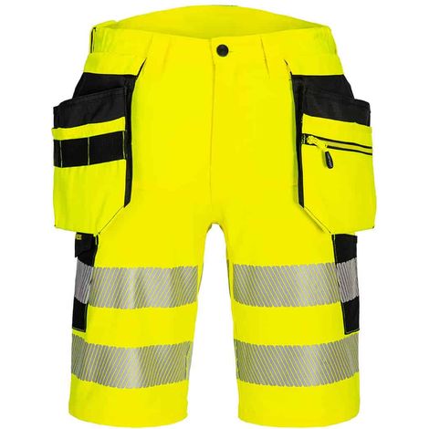 Kurze Holster Hi-Vis DX4 Gelb/Schwarz 3XL - FR(56) - UK(46)