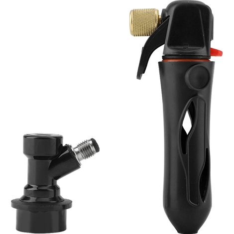 Chargeur portatif de fût de brassage à domicile, injecteur de CO2 portatif, distributeur de bière pression (noir) (1/5)