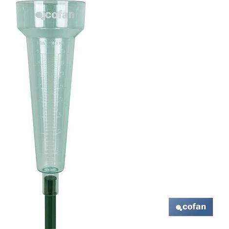 Pluviómetro de plástico con una capacidad de medición de hasta 40l/m² COFAN 90015147 (1/4)