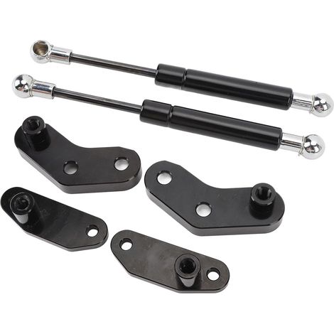 UTV Door Opening Kit – Aluminum Door Dampers for X3 and X3 2017-2023 – Front and Rear Replacement – Easy and Improved Installation – Black Anodized Finish (1/5)