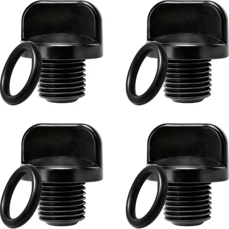 JSSEVN-Bouchons de vidange de Pompe de Piscine R0446000 avec Joints toriques,Bouchon de vidange pour Pompe de Piscine Jandy Zodiac.(4 pièces) (1/5)